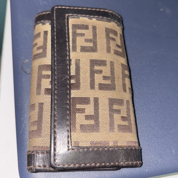 Fendi Brown and Black Key Holder🤎 as is❣️ - Picture 3 of 16